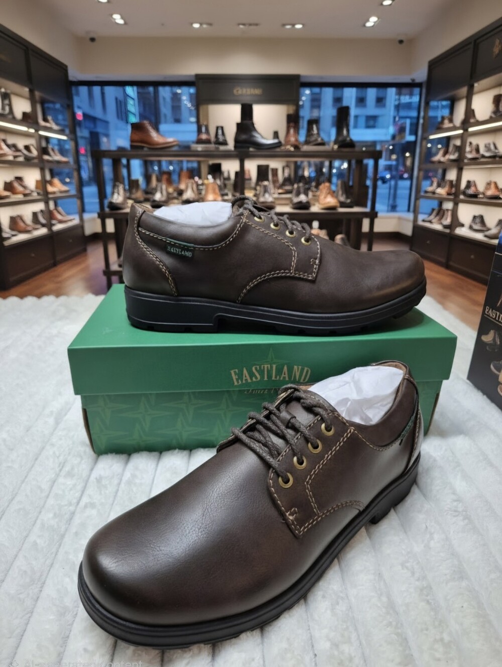 EASTLAND DUNCAN MEN'S SZ 11.5 DRESS SHOES LOAFERS NEW $115